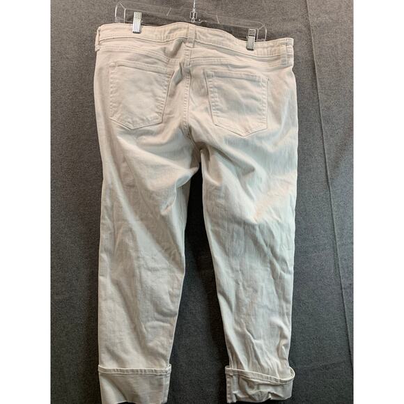 GAP Women's Pants Size 14 White Color - Picture 2 of 6